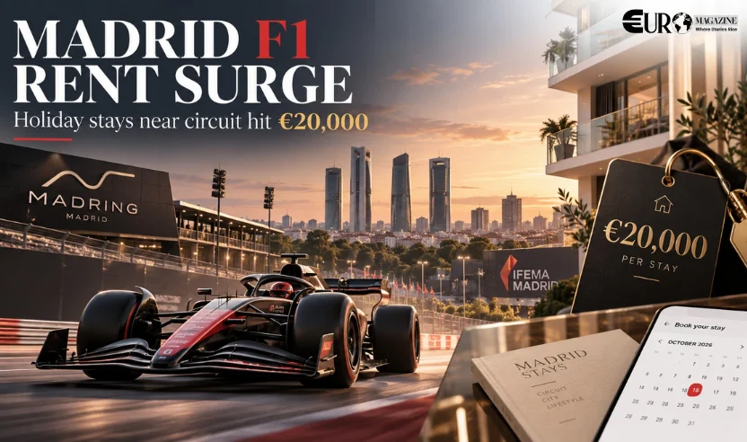 Formula 1 Sends Madrid Holiday Rents Soaring: Up to €20,000 Near Circuit