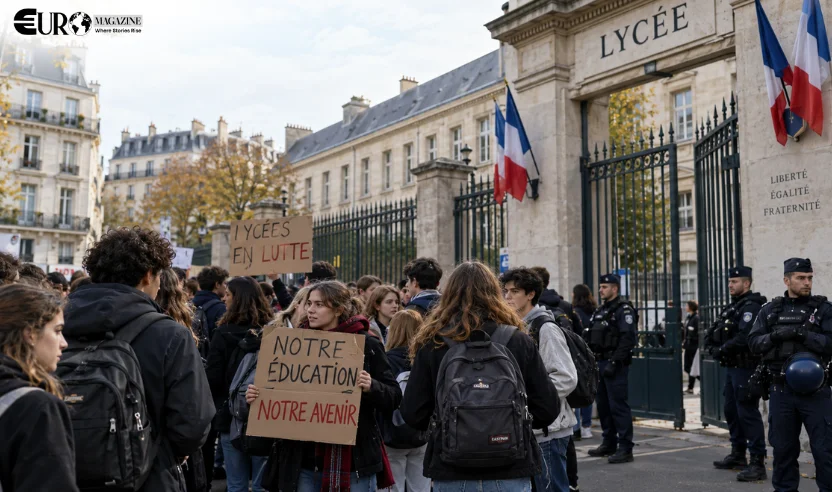 Up to 500 French High Schools Close as Student Protests Escalate