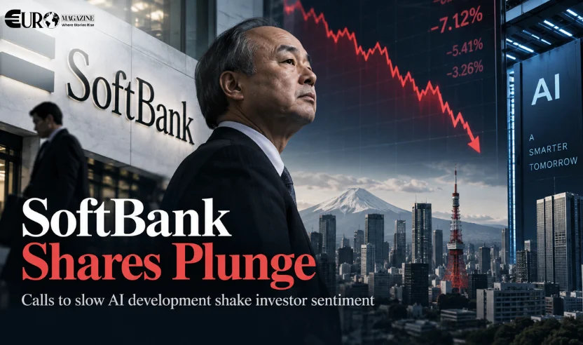 SoftBank Shares Plunge as Calls Grow to Slow AI Development