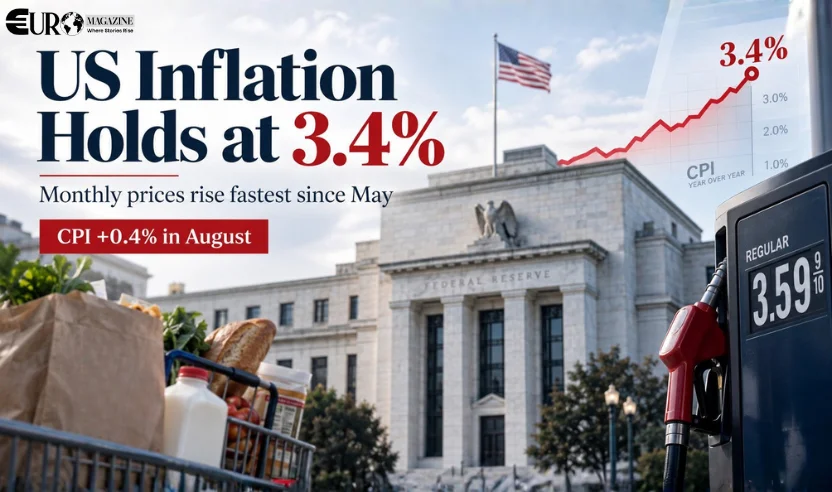 US Inflation Holds at 3.4% as Monthly Price Rises Hit Fastest Pace Since May